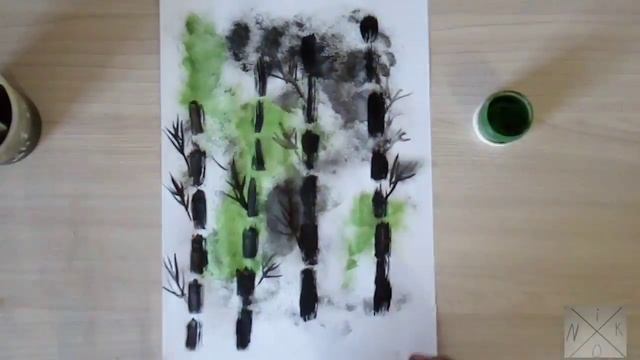 Как нарисовать бамбук гуашью смотреть онлайн