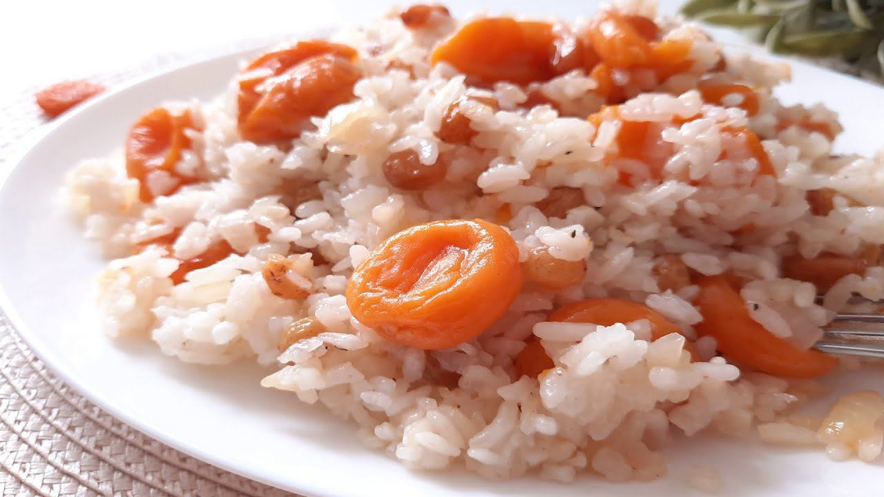 Завтрак или ужин, решайте сами. Постный, ароматный ПЛОВ с КУРАГОЙ. смотреть онлайн