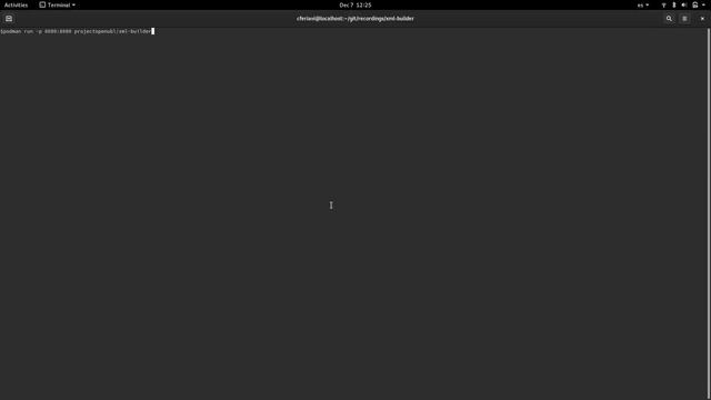 Levantar XML Builder utilizando Docker/Podman смотреть онлайн