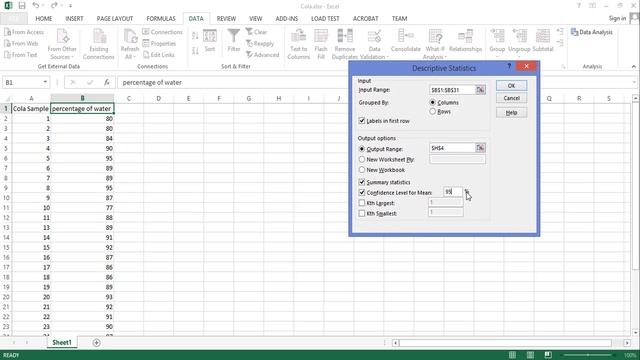 Use Excel to calculate confidence interval смотреть онлайн