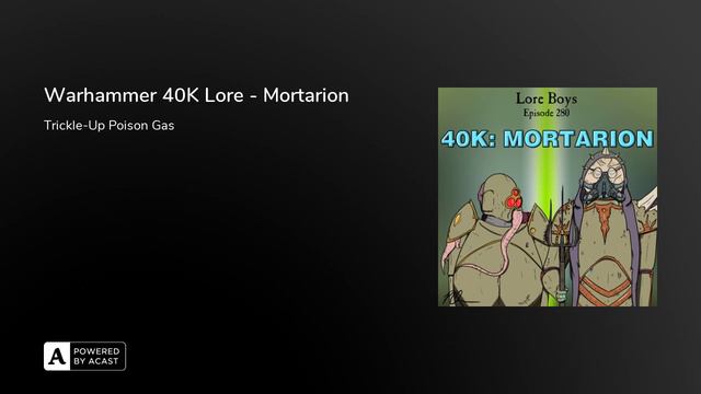 Warhammer 40K Lore - Mortarion смотреть онлайн