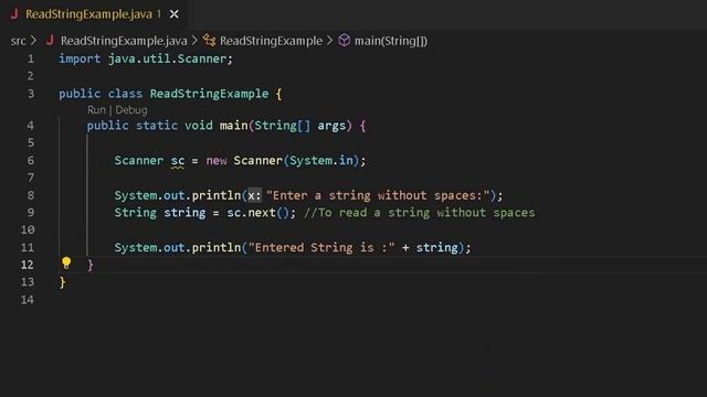 Java Program to Read a String From the Keyboard ( No talk, just code) смотреть онлайн