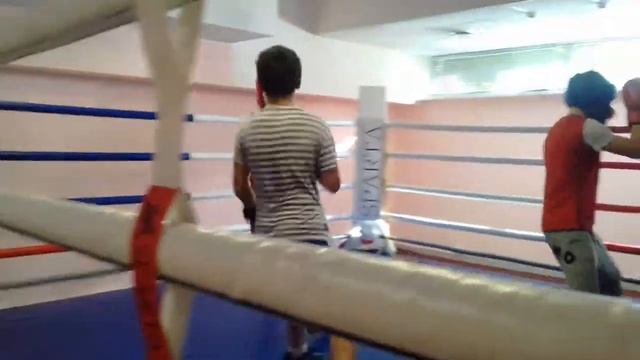 Клуб Бокса "Олимпиец". Совместная тренировка и спаринги. смотреть онлайн