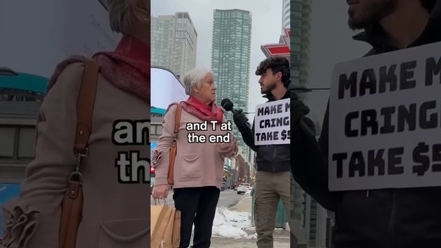 Make me cringe challenge - grandma says it as it is смотреть онлайн