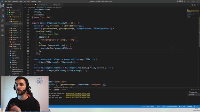 Dropzone - Arraste e solte arquivos- React Dropzone tutorial смотреть онлайн