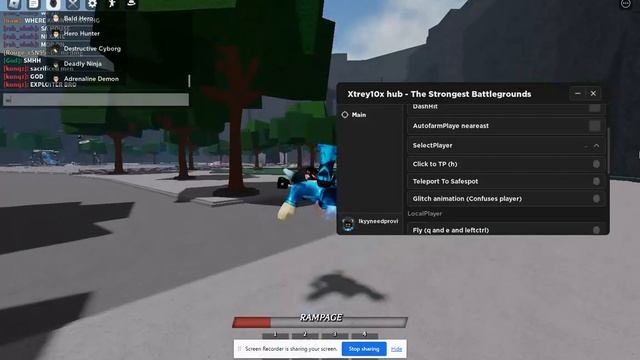 The Strongest Battlegrounds Roblox Script Pastebin