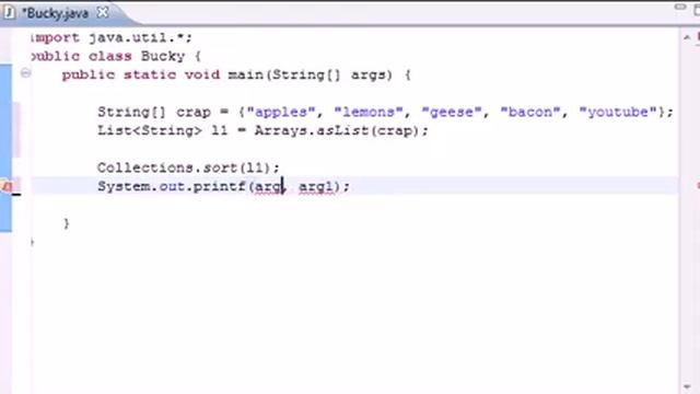 Java Programming Tutorial 13 Collections Method sort YouTube смотреть онлайн