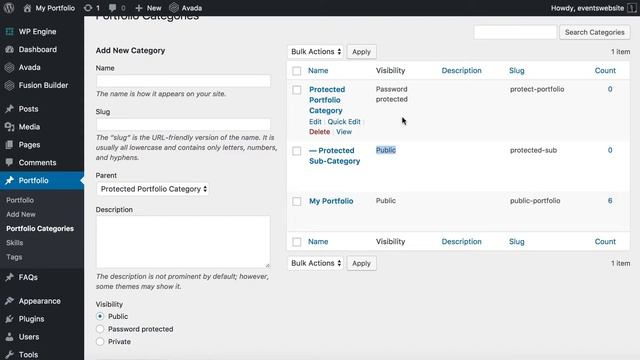 Create a WordPress Portfolio + Password Protected Categories смотреть онлайн