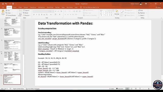 Data Transformation with Python in Pandas - Part3 смотреть онлайн