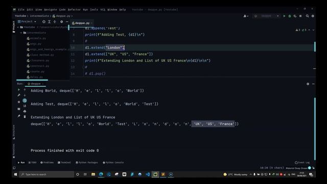 Python Deque Explained смотреть онлайн