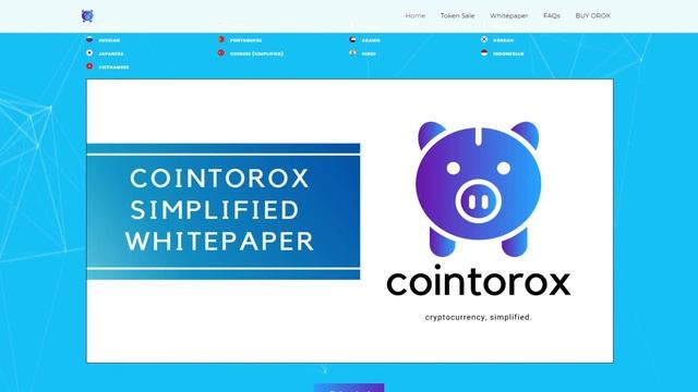 Cointorox (OROX) Обзор от ICO Каталог смотреть онлайн