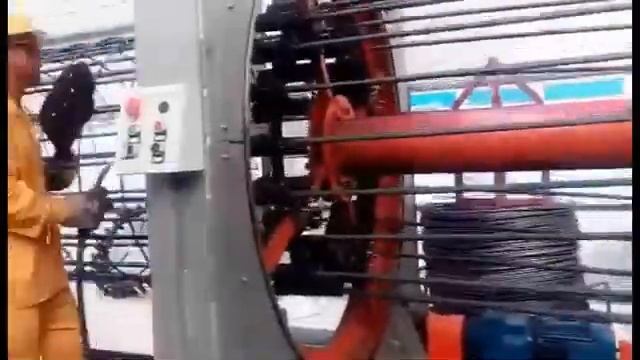 SKZ-Станок по изготовлению арматурного каркаса буронабивных свай смотреть онлайн