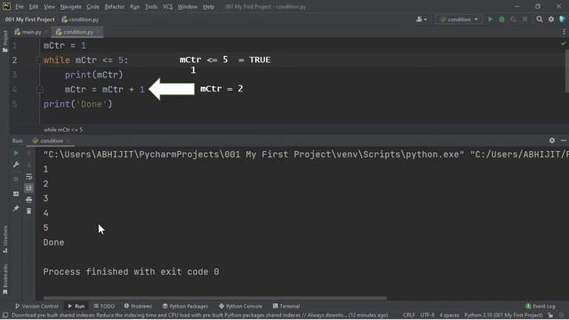 While loop in Python Part 1 смотреть онлайн