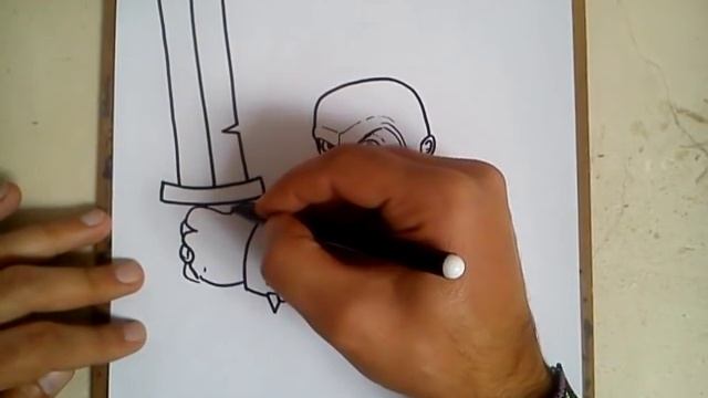 COMO DIBUJAR A BARBARIAN - CLASH OF CLANS / how to draw barbarian - clash of clans смотреть онлайн