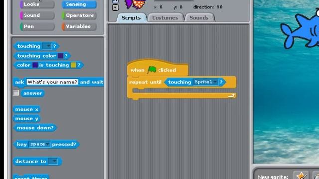 Scratch Programming - Shark Attack Game 5 смотреть онлайн