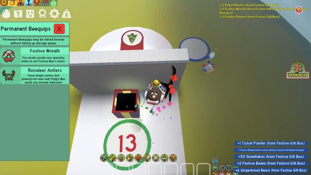 Finishing Honey Bee’s Honey Wreath Quest and claiming Gift Box 13 смотреть онлайн