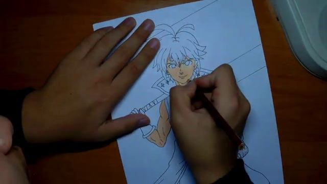 Коллаб/Speed Drawing || Мелиодас || Семь Смертных Грехов смотреть онлайн