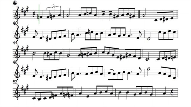 POR UNA CABEZA Bb Instruments Simplified Sheet Music Backing Track Play Along Partitura смотреть онлайн