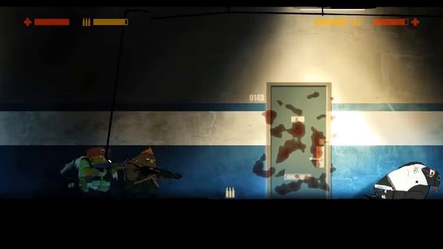 Играем в кооператив Rocketbirds: Hardboiled Chicken с Романом. Часть 1. смотреть онлайн