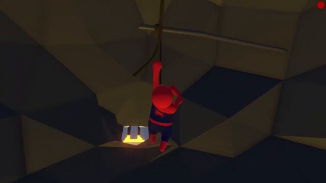 НЕ БРОСАЙ МЕНЯ В HUMAN FALL FLAT | пластилиновые герои Володя Человек Паук и Железный Человек смотреть онлайн