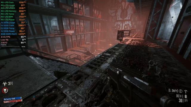 Necromunda: Hired Gun - RX 470 - i5 3330 - All Settings смотреть онлайн