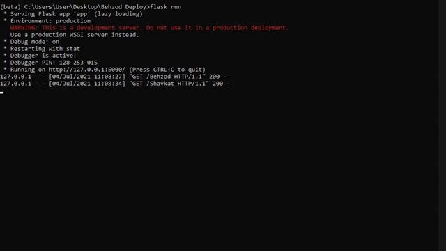 Flaskda tayyorlangan saytni serverga yuklash! | Deploy Flask app | Развернуть приложение Flask смотреть онлайн