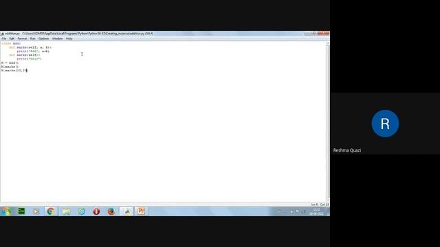 Unit III (Method Overloading in Python) смотреть онлайн