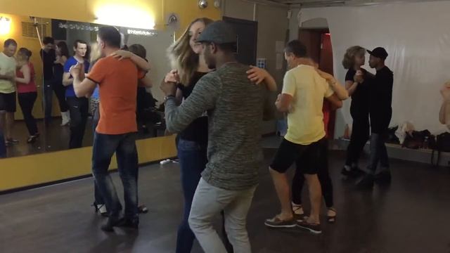 Kizomba Class in Moscow with Alan Eufor 27/01/16 смотреть онлайн