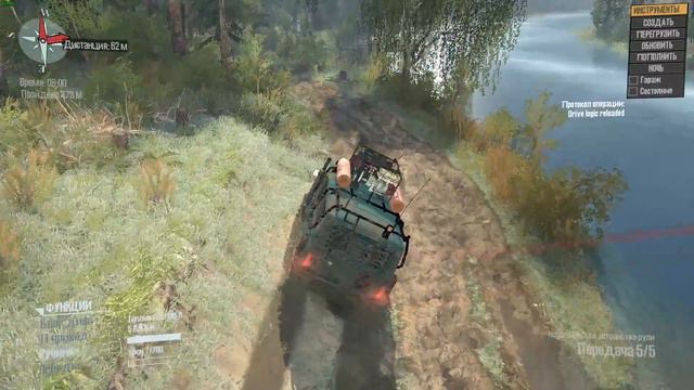 SpinTires: MudRunner Карта "Сирота" смотреть онлайн