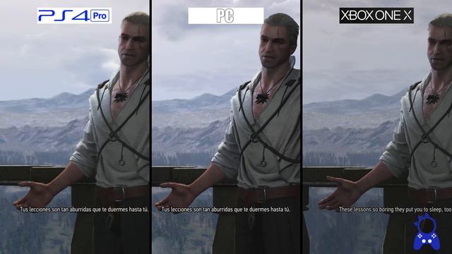 The Witcher III | ONE X Vs PC Vs PS4 Pro | 4K GRAPHICS Comparison