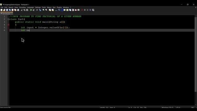 Java Program to find Factorial of given Number using for loop | JDK 1.8 смотреть онлайн
