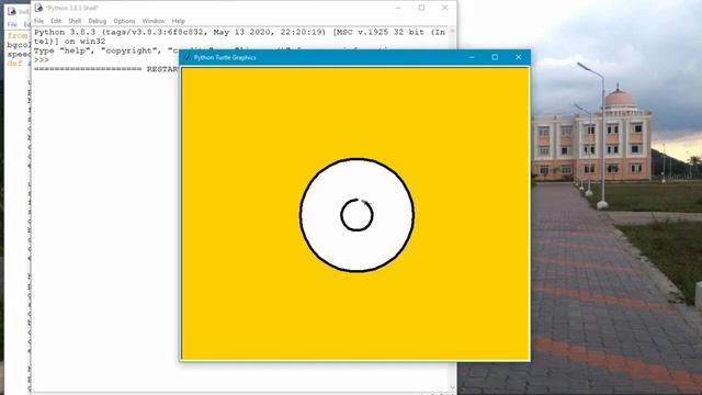Soccer Ball Drawing in Python смотреть онлайн