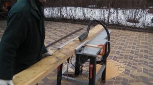 Циркулярная пила Metabo TKHS 315 C-2.0 WNB, тестовый пропил