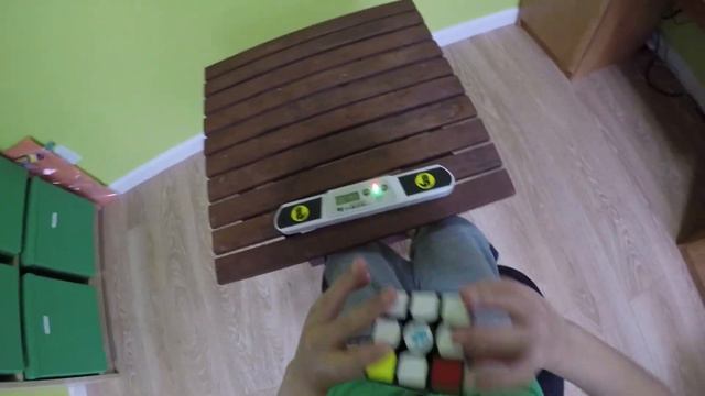 Rubik's cube 3x3 and pyraminx after 3 weeks of practice смотреть онлайн