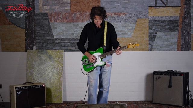 Fender Custom Shop Telecaster Bigsby Lime Green at The Fellowship of Acoustics смотреть онлайн