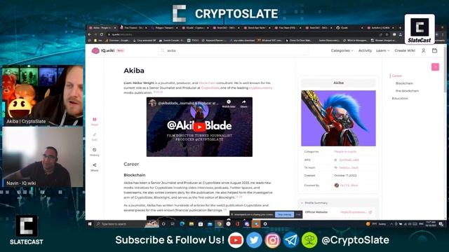 SlateCast #30: Can decentralized site IQ.wiki offer better knowledge source for web3 than Wikipedia смотреть онлайн