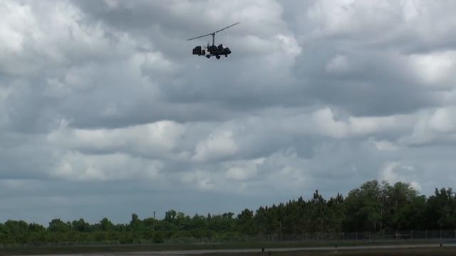 Greg Spicola Gyroplane Exhibition At Bensen Days Wauchula Florida