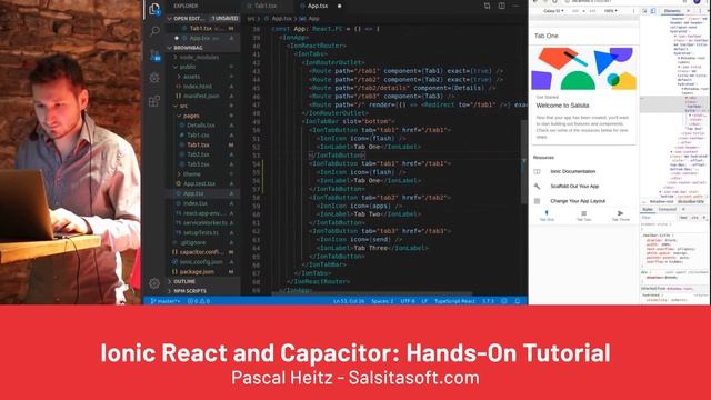 Ionic React and Capacitor: Hands-On Tutorial - Salsita Software смотреть онлайн