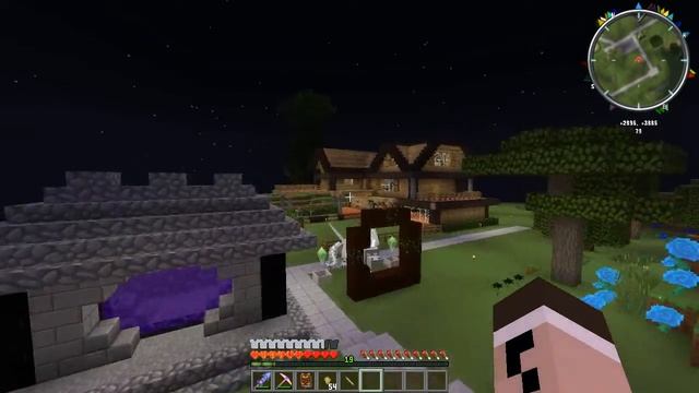 Minecraft Magic Adventure#33 - Рунный щит/Адский жезл смотреть онлайн