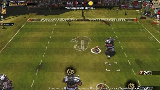 Blood Bowl 2: Legendary Edition Gameplay Let's Play Part 2 (BUMBLING BONEHEAD) смотреть онлайн