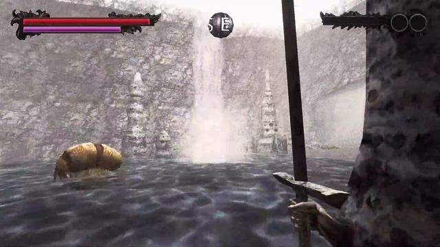 LUNACID прохождение №2 Полый бассейн: два кольца магии, оружие и путь в город поселение смотреть онлайн