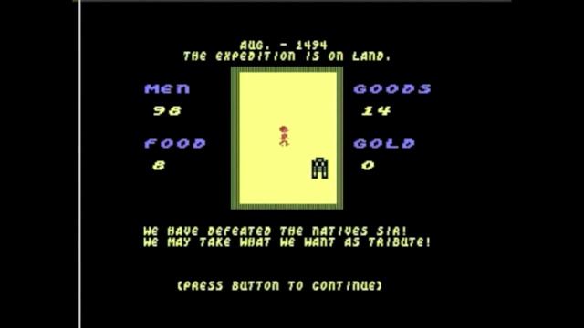 Cool and Unusual Games: Seven Cities of Gold (Commodore 64) Review! смотреть онлайн