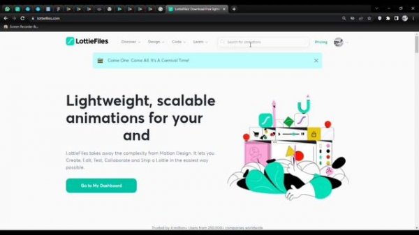 How to Download Free & Premium Lottie JSON & gif animations files