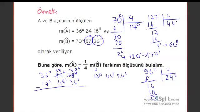 1. geometri canlı ders - temel kavramlar ve doğruda açı смотреть онлайн