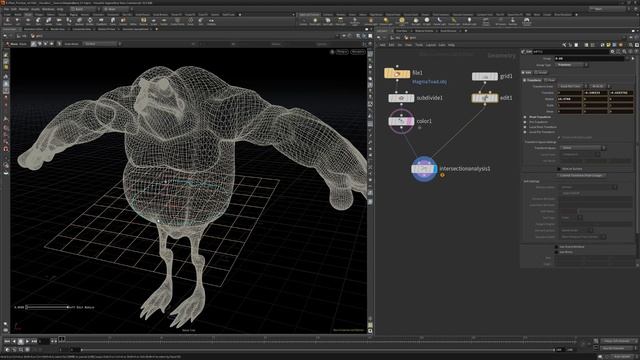 Houdini | Intersection Analysis Geometry Node смотреть онлайн