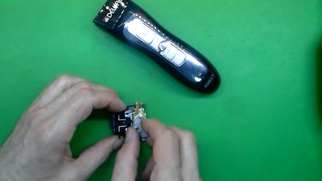 How to assemble the blade set clippers hair DEWAL ASPECT 03-031 смотреть онлайн