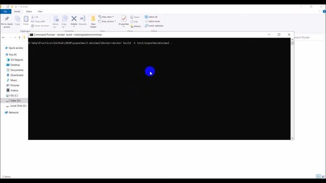 Build a sample ASPNET MVC 5 applicaion running on Docker смотреть онлайн