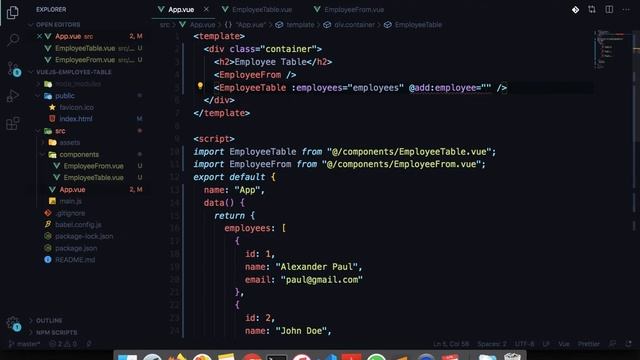 #4 Vue JS CRUD Application for Beginners in Bangla - Data Add to the Table through form смотреть онлайн