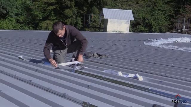Как сделать ремонт металлокровли полимочевиной (Роза Холл) смотреть онлайн