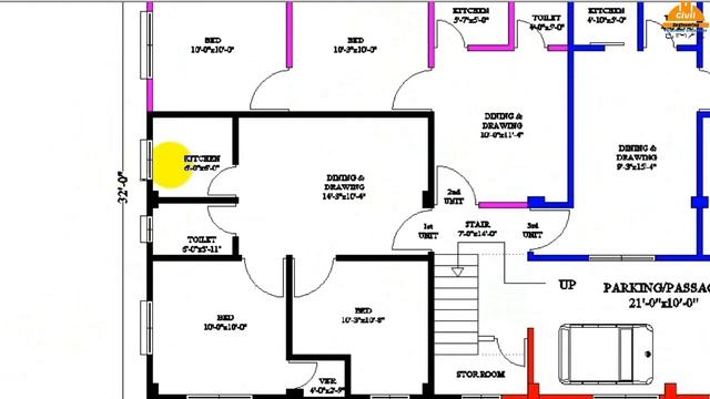 ১ থেকে ৬ তলা, দেখুন বিস্তারিত || 50'x32' Land in 3 unit House Design, смотреть онлайн